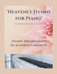 Heavenly Hymns for Piano piano sheet music cover